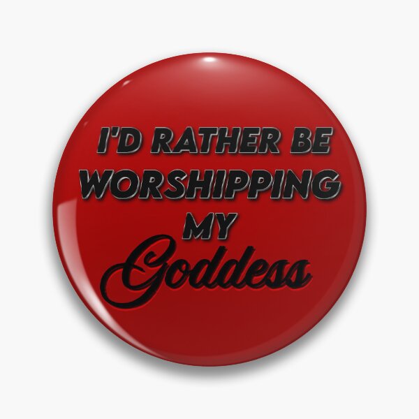 Item preview, I'd Rather Be Worshipping Goddess designed and sold by Laymela Fet Shop.