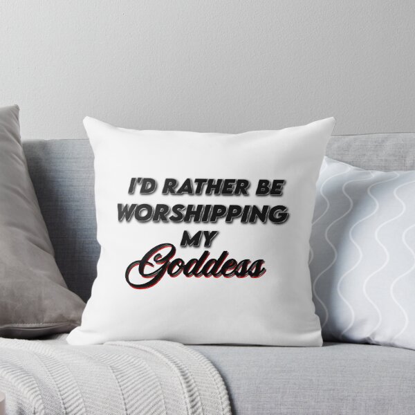 Item preview, I'd Rather Be Worshipping Goddess designed and sold by Laymela Underground.