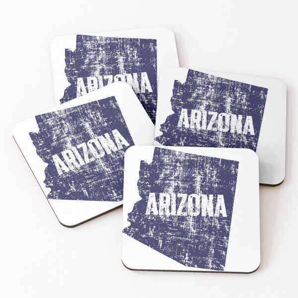 Item preview, Arizona distressed with state shape designed and sold by WhiteShirtGuy.