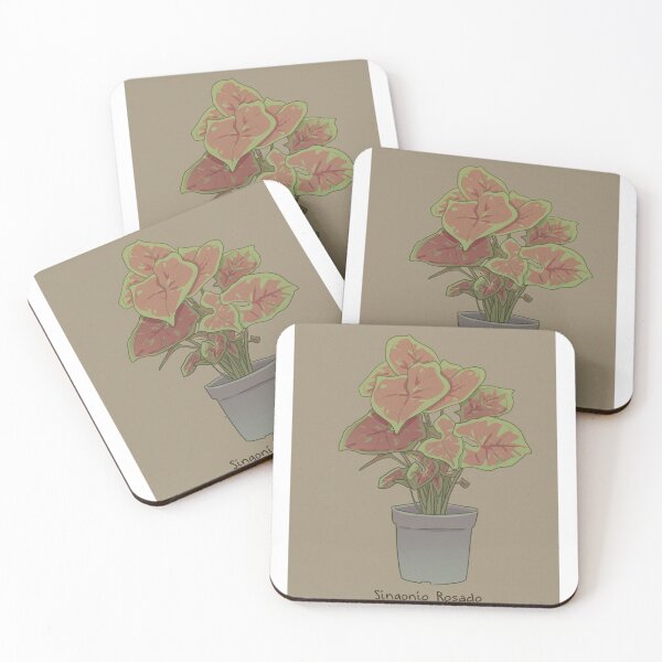 Item preview, Pink Syngonium with tag designed and sold by Nicofiish.
