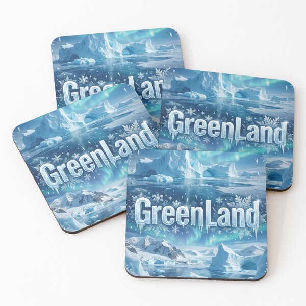 Item preview, Magical Greenland Iceberg Landscape Northern Lights designed and sold by DGtaLrtcom.