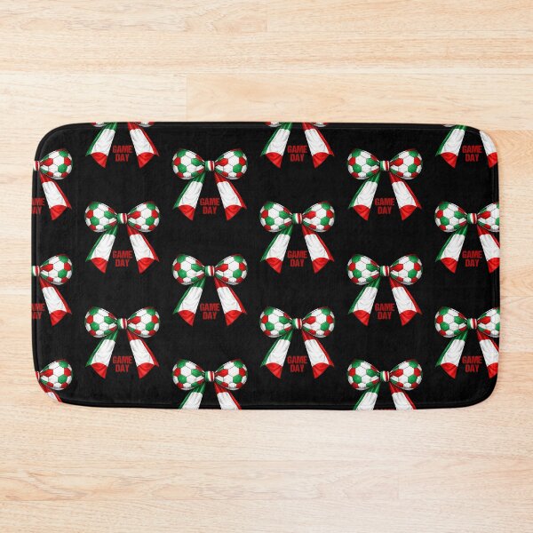 Item preview, Mexico Soccer Bow Hair Ribbon for Game Day Pride designed and sold by MuniraWearify.