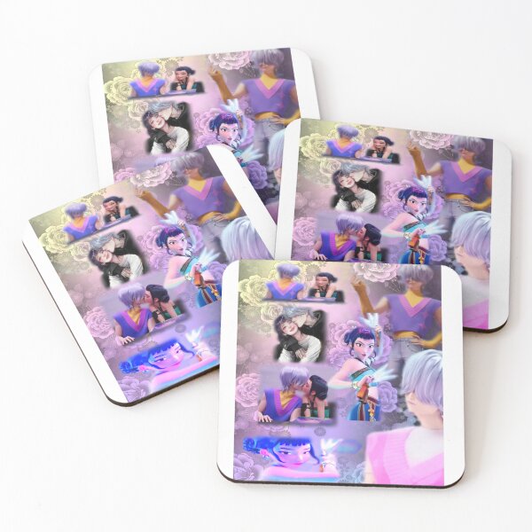 Item preview, Ethereal Blossom Romance – Dreamy Anime Fantasy Love Collage designed and sold by Ashley's Sketchbook.