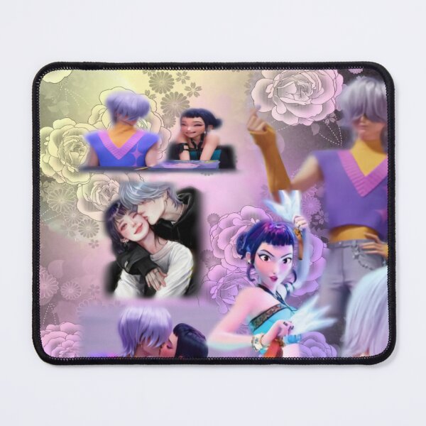 Item preview, Ethereal Blossom Romance – Dreamy Anime Fantasy Love Collage designed and sold by Ashley's Sketchbook.