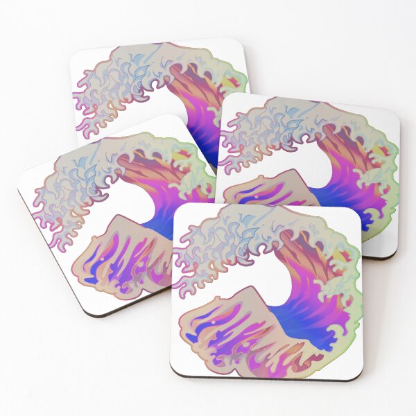 Item preview, Great Wave Holographic CS2 Art designed and sold by WhereIsTheArt.