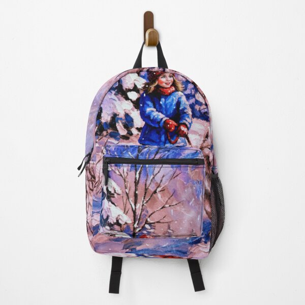 Item preview, Winter Stroll With Samoyed designed and sold by Natalie Holland.