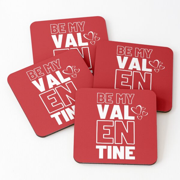 Item preview,  Be My Valentine – Bold Red Love Letter designed and sold by TeesAndSass.