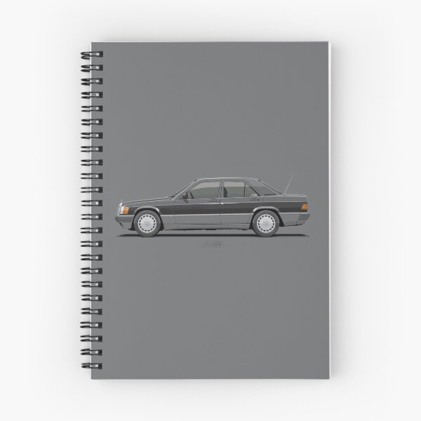 Item preview, 190E W201 Sportline Black – 90s German Sedan Illustration designed and sold by ARVwerks.
