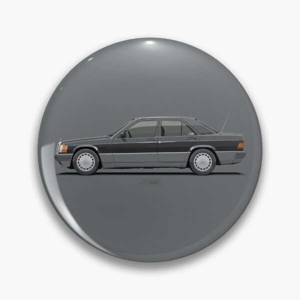 Item preview, 190E W201 Sportline Black – 90s German Sedan Illustration designed and sold by ARVwerks.
