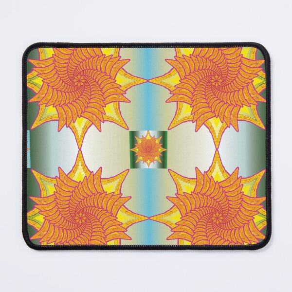 Item preview, Golden Sun Energy Mandala designed and sold by OIL Pattern Design .