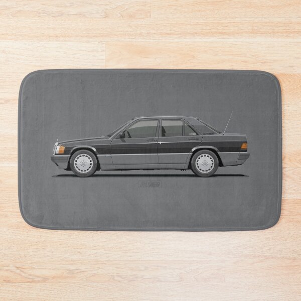 Item preview, 190E W201 Sportline Black – 90s German Sedan Illustration designed and sold by ARVwerks.