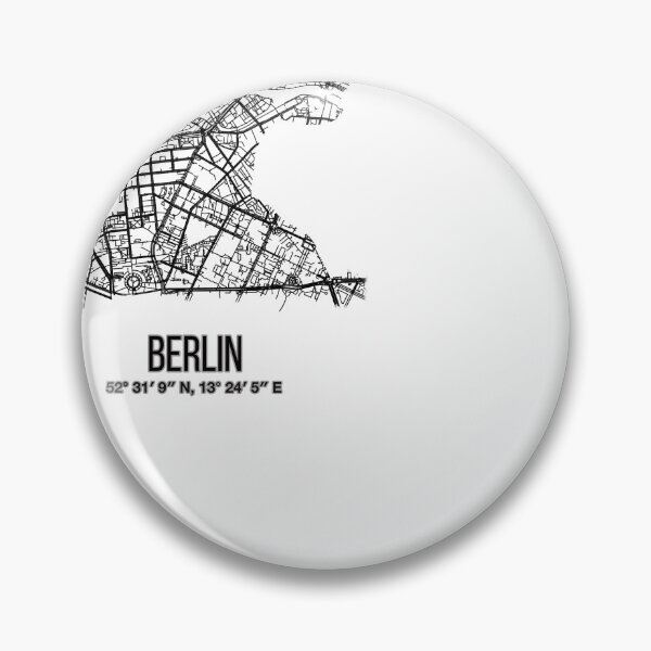 Item preview, Berlin Germany poster map2 designed and sold by DopamineDr0p.
