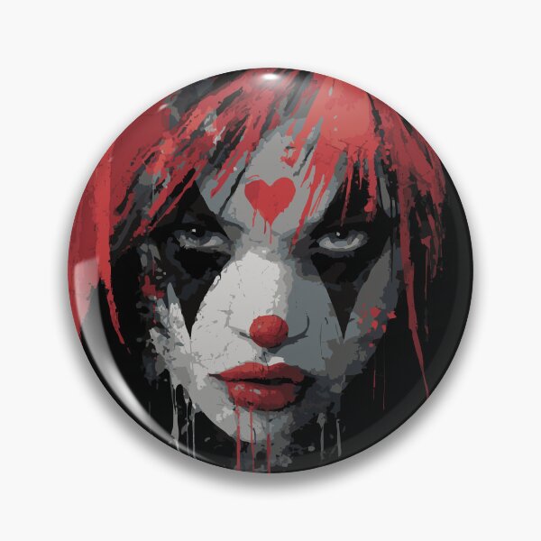 Item preview, Punk Clown Girl – Dark Anime Underground Art designed and sold by drizzd.