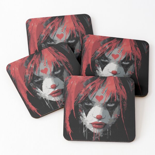 Item preview, Punk Clown Girl – Dark Anime Underground Art designed and sold by drizzd.