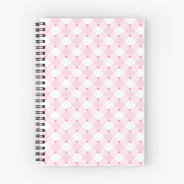 Item preview, Pastel Pink Heart Checkered Pattern designed and sold by meliodaria.