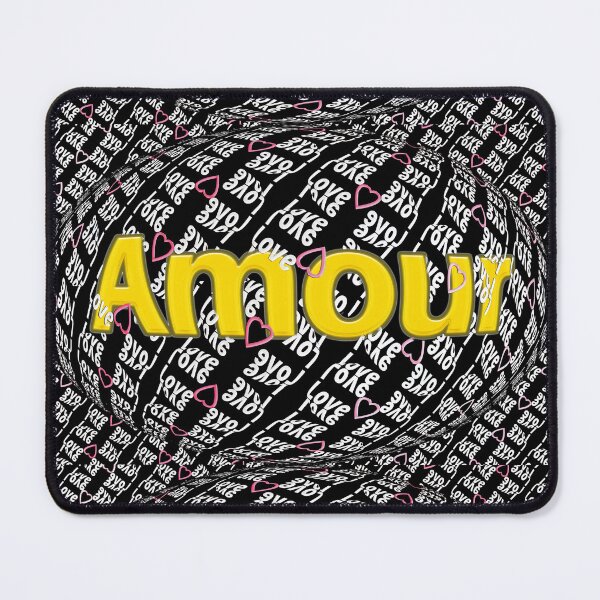 Item preview, Love motifs on the French word "Amour" V3 designed and sold by Alan-David.