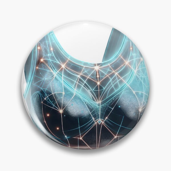 Item preview, A futuristic glowing blue sports bra on transparent background designed and sold by Creative88Art.
