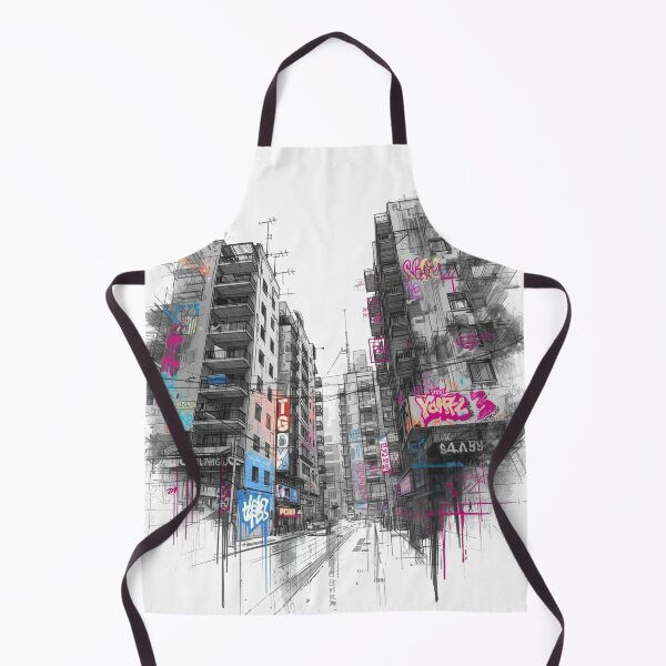 Item preview, City sketch in neon designed and sold by Isabella357-753.