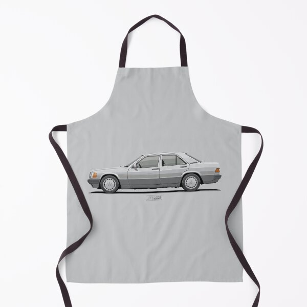 Item preview, 190E W201 Sportline Astral Silver – 90s German Sedan Illustration designed and sold by ARVwerks.