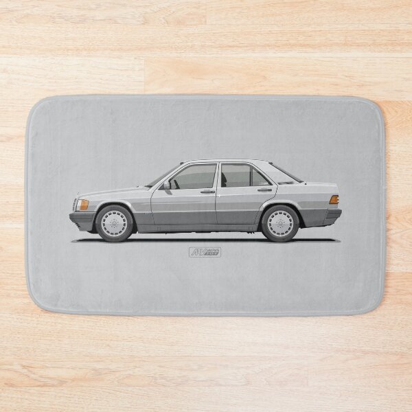 Item preview, 190E W201 Sportline Astral Silver – 90s German Sedan Illustration designed and sold by ARVwerks.