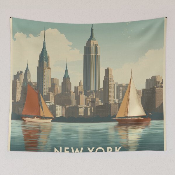 Item preview, New York Vintage Poster designed and sold by Rtymer.