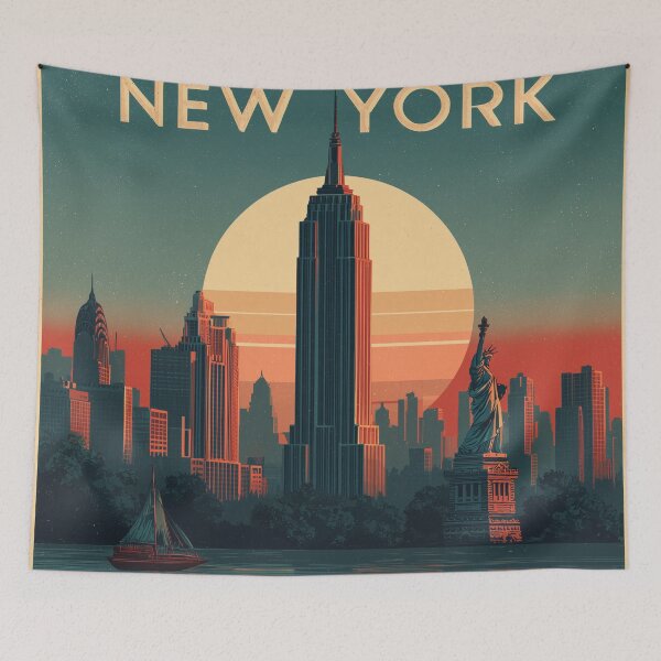 Item preview, New York Vintage Poster designed and sold by Rtymer.