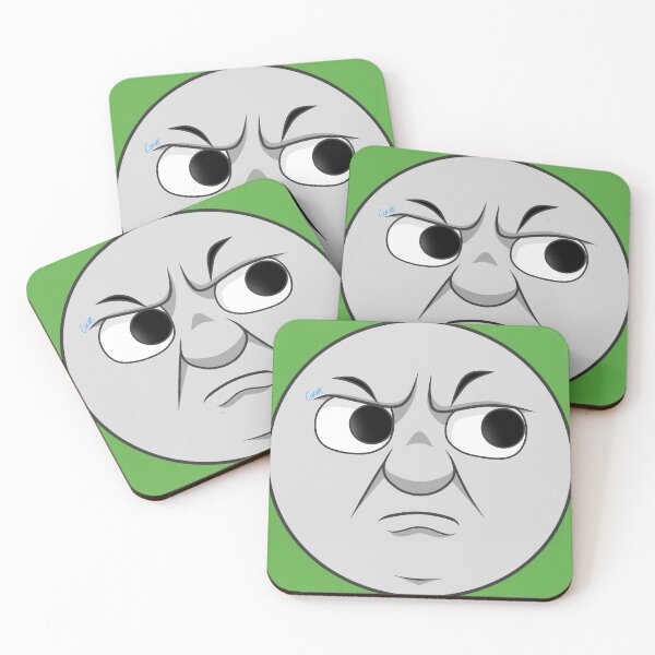 Item preview, Percy (grumpy face) designed and sold by Corza Moon.