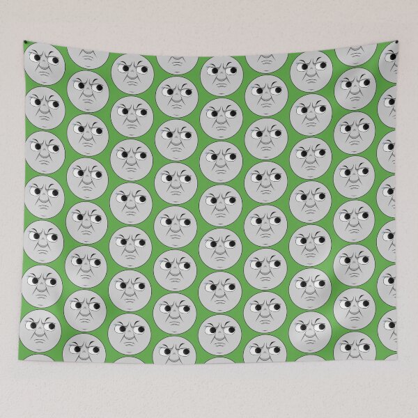 Item preview, Percy (grumpy face) designed and sold by Corza Moon.