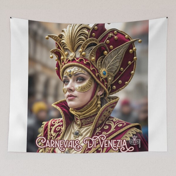 Item preview, Carnevale di Venezia: Regal Splendor in Motion designed and sold by ForeverPrintsOK.