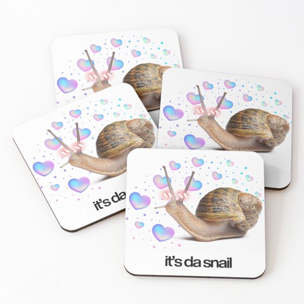 Artikelvorschau, Niedliche Kawaii-Schnecke – Lustige digitale Kunst entworfen und verkauft von lydsshop.