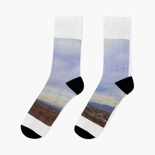 Item preview, Scenic View Over Desert City designed and sold by Phakade's Photos.