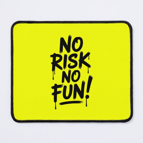 Item preview, No Risk No Fun - Drip Lettering Quote designed and sold by Enea Kelo.