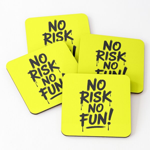 Item preview, No Risk No Fun - Drip Lettering Quote designed and sold by Enea Kelo.