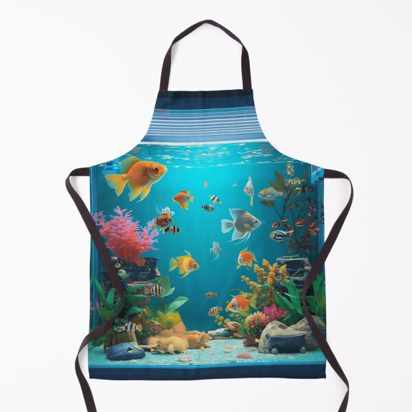Item preview, Frutiger Aero Fish Aquarium - Retro Digital Art designed and sold by lydsshop.