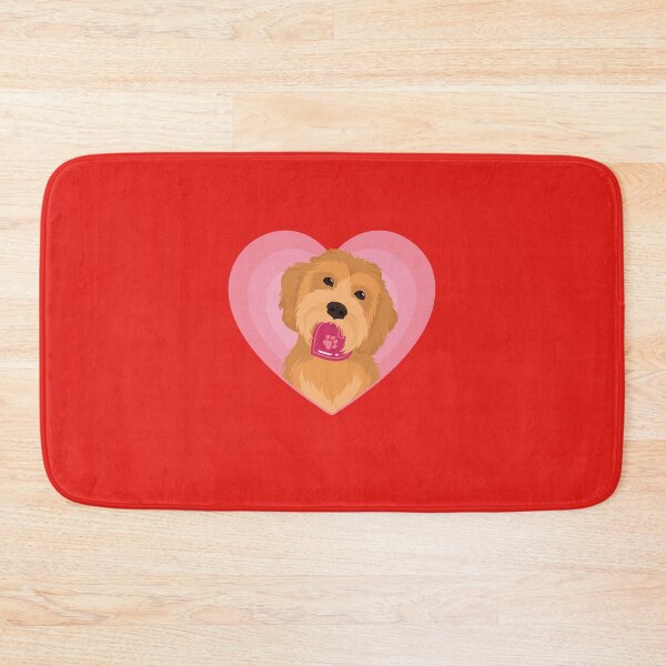 Item preview, Goldendoodle Valentine Heart Golden Doodle designed and sold by jaygo.