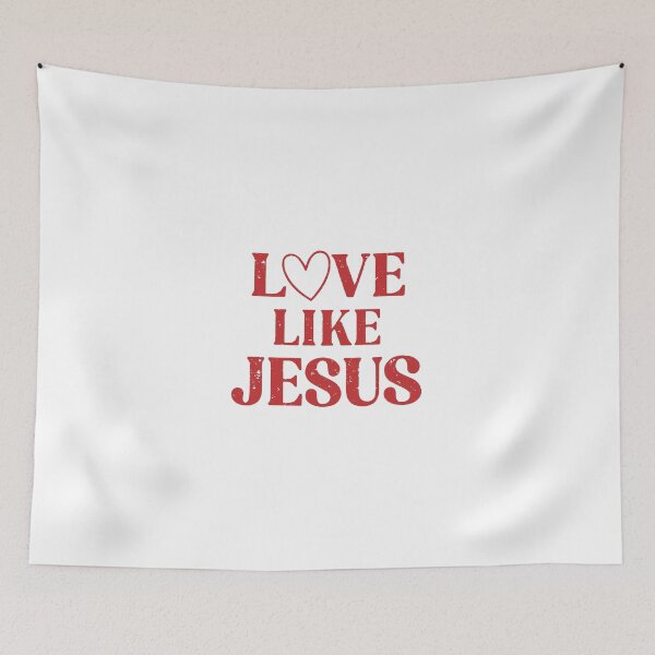 Item preview, Love Like Jesus Christian - Valentine Day designed and sold by D4nnyBoiArt.