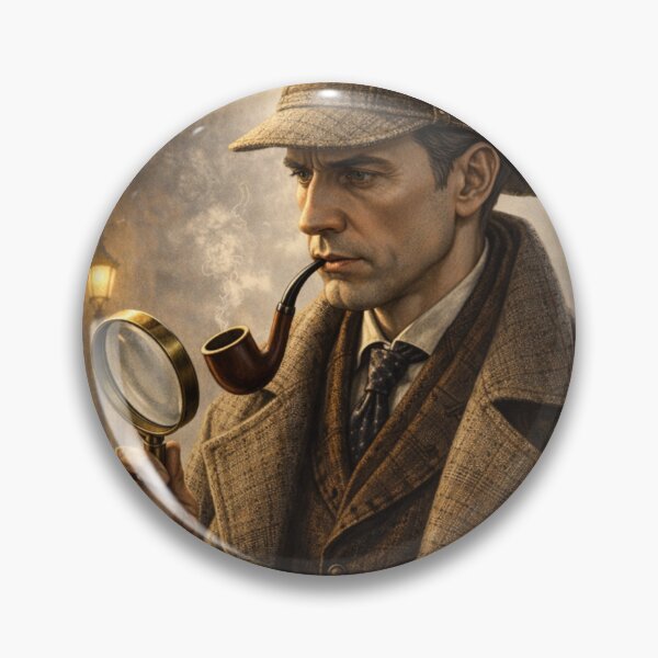 Item preview, Sherlock Holmes in foggy London designed and sold by dludesign.
