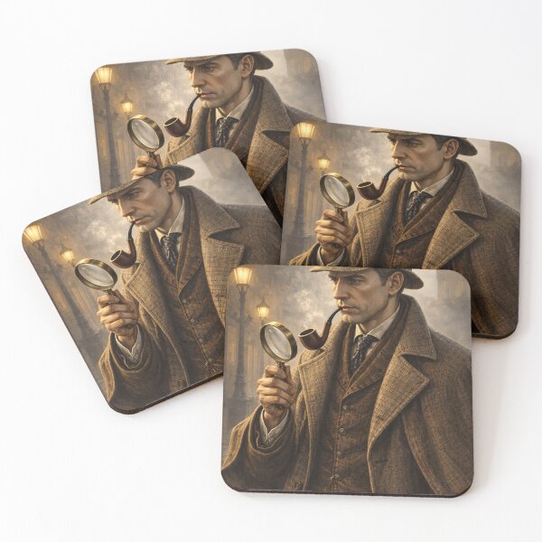 Item preview, Sherlock Holmes in foggy London designed and sold by dludesign.