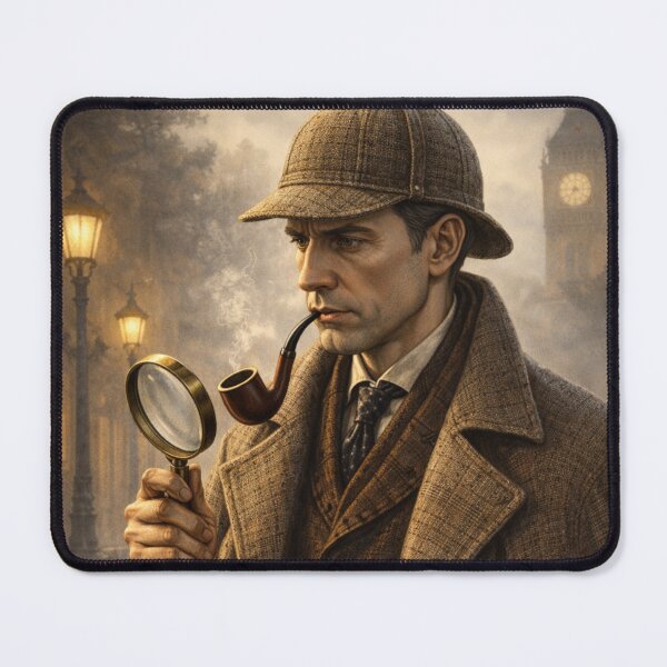 Item preview, Sherlock Holmes in foggy London designed and sold by dludesign.