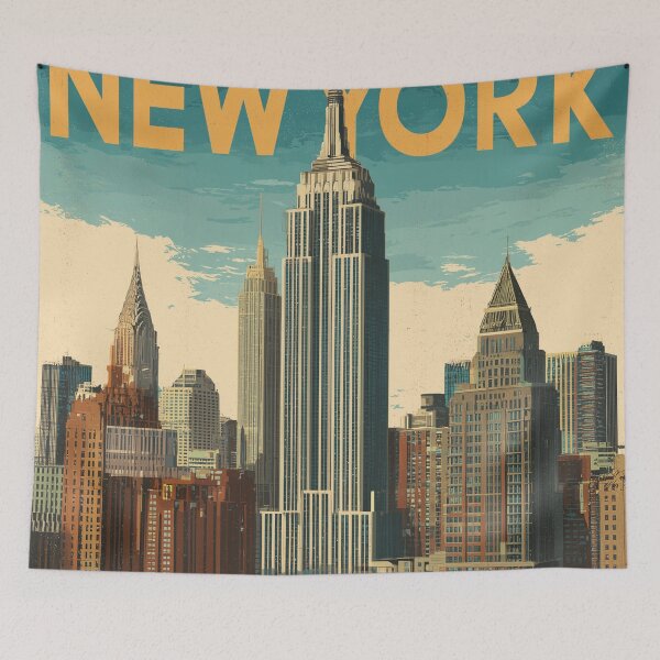 Item preview, New York Vintage Poster designed and sold by Rtymer.
