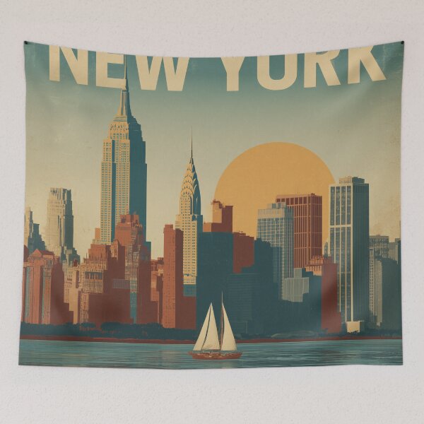 Item preview, New York Vintage Poster designed and sold by Rtymer.