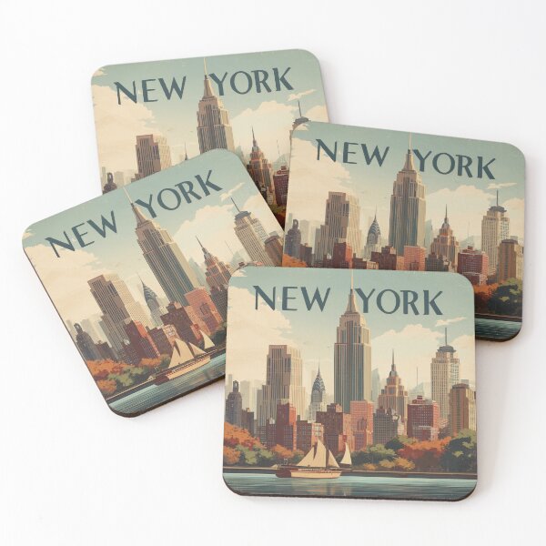 Item preview, New York Vintage Poster designed and sold by Rtymer.