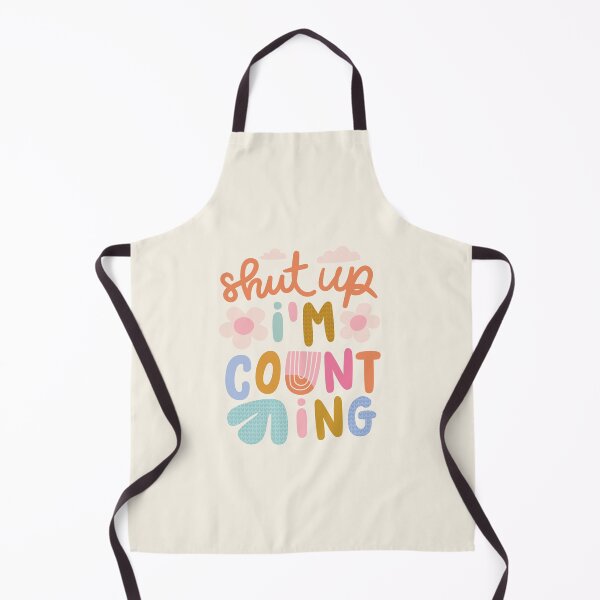 Item preview, Shut up I'm counting - Cute Knitting Quote Art designed and sold by OHBOY! Handmade.