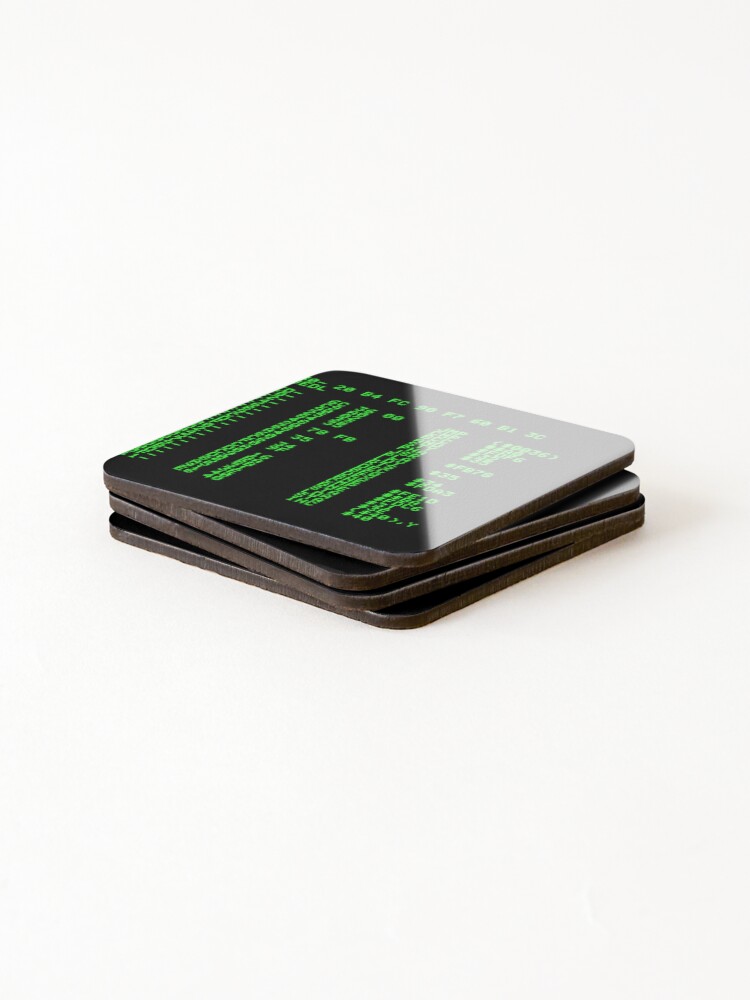 Thumbnail 4 of 5, Coasters (Set of 4), 6502 processor machine code assembly language designed and sold by Jagaroth.