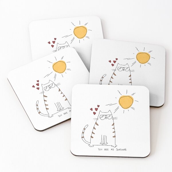 Item preview, Lovely Cat - Your are my sunshine  designed and sold by Gigishopping.