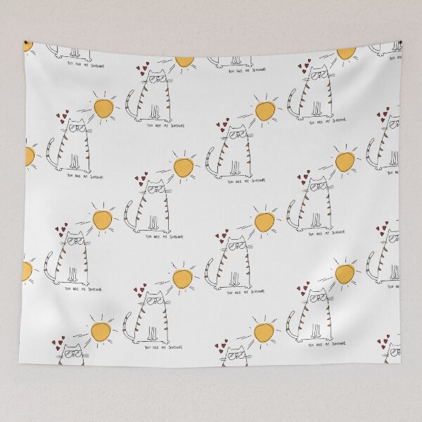 Item preview, Lovely Cat - Your are my sunshine  designed and sold by Gigishopping.