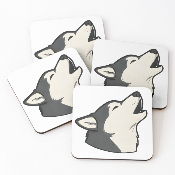 Item preview, Cute Howling Husky Puppy Singing Loudly designed and sold by OskarCreates.
