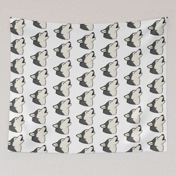 Item preview, Cute Howling Husky Puppy Singing Loudly designed and sold by OskarCreates.