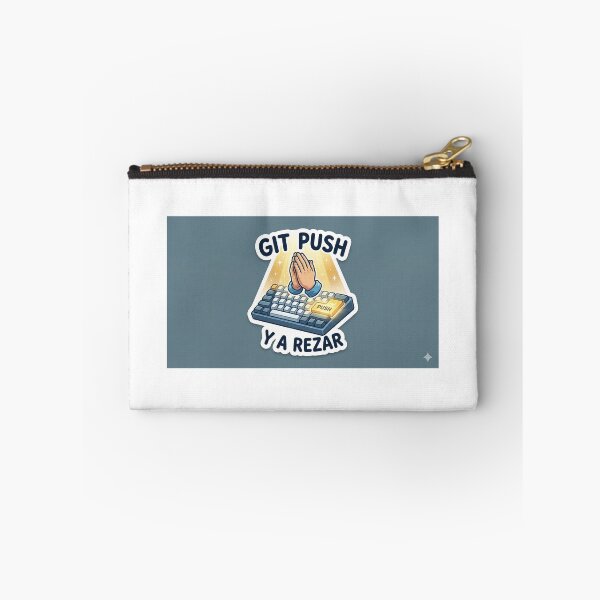 Item preview, Git Push y a Rezar - Humor Programador y GitHub designed and sold by Meredias.