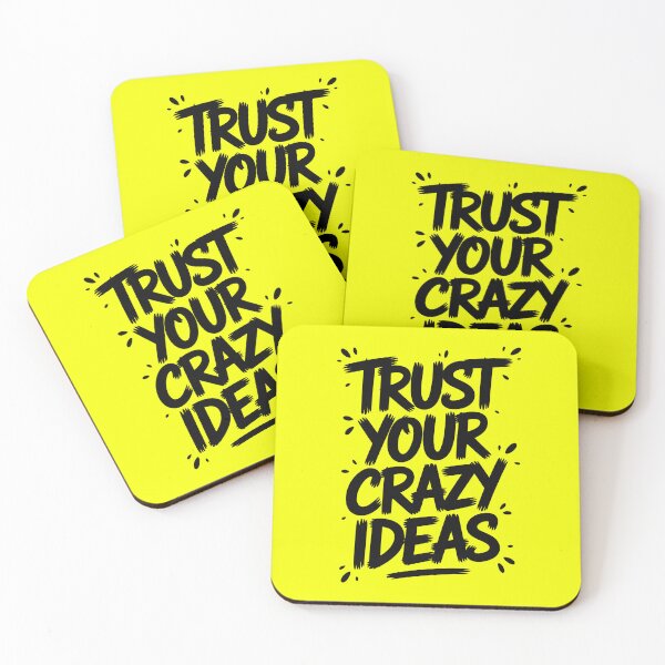 Item preview, Trust Your Crazy Ideas - Bold Brush Typography designed and sold by Enea Kelo.